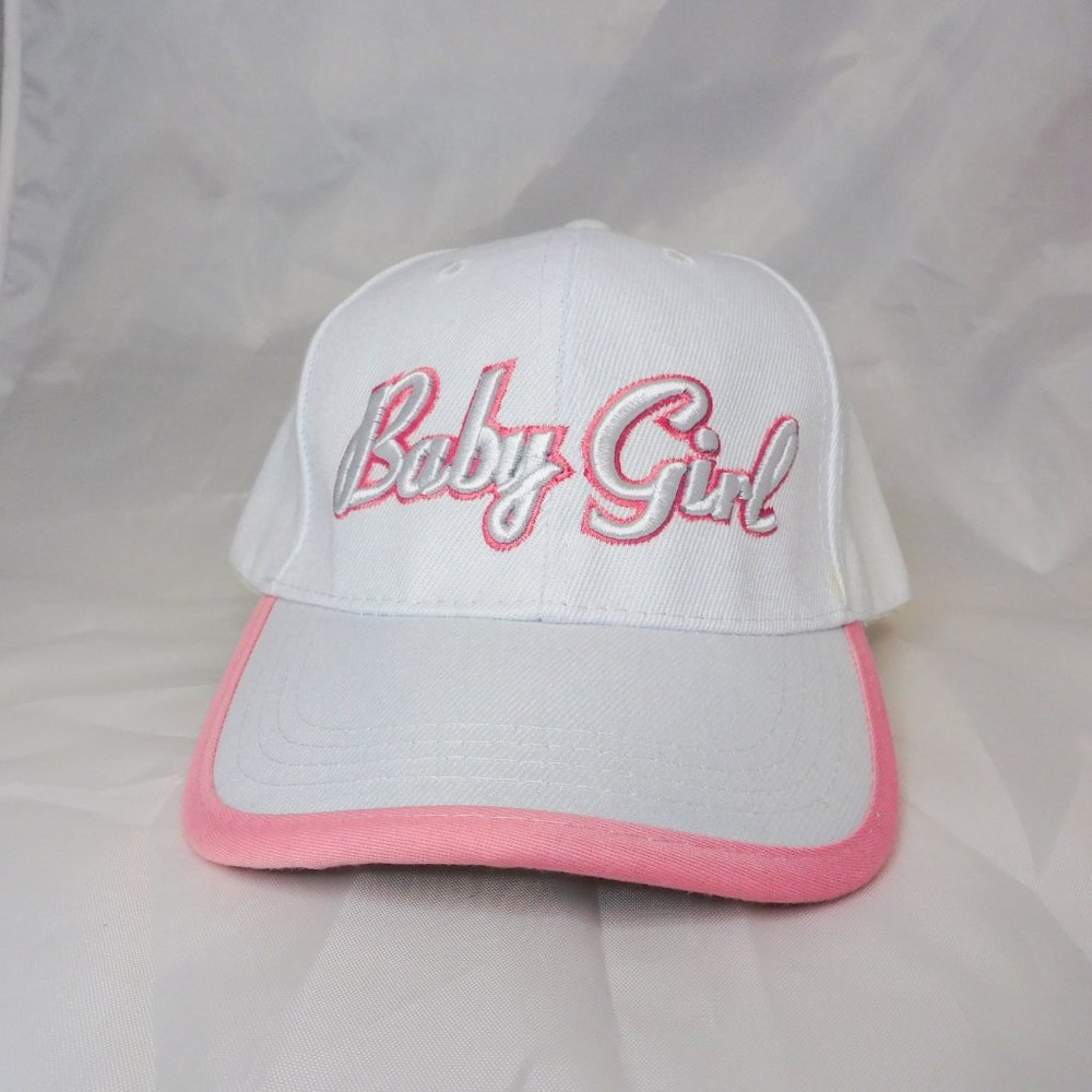 🟣 Baby Girl Embroidered Cap NWOT Adult - Picture 10 of 14